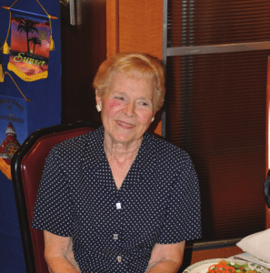 Elise Hanseman enjoys a return visit to our club