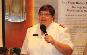Member Kelly Pontsler announces her promotion to the Phoenix AZ Salvation Army post. Congratulations Kelly.