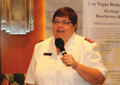 Member Kelly Pontsler announces her promotion to the Phoenix AZ Salvation Army post. Congratulations Kelly.