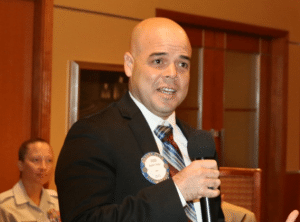 Rob Telles gets fined $500 for not sitting at the Birthday Table.