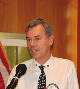 Larry Tomsic was invited to sing our song.