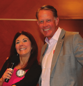 What a nice picture of Francesca and Russ posing for Pause and Smile.