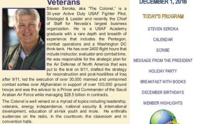 The Wheel for December 1, 2016