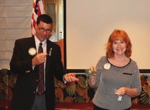 Arleen Sirois wins the Lawry Bucks.