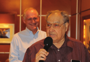 Dr. Kasem Fathie missed the Birthday table and was recognized by our Sargentat- Arms.