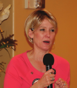 Sarah Brown announced our next highway cleanup date.