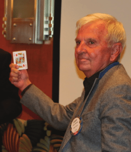 Jerry Sennes misses the chance at pulling a joker.