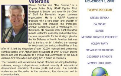 The Wheel for December 15, 2016