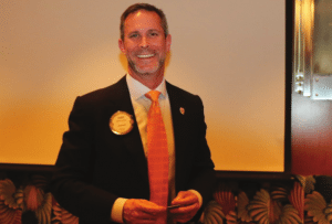 David Lester wins the Lawry Bucks.