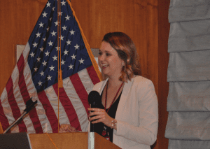 Guest Speaker Chelsea Seegers takes us on a tour of the T-Mobile Arena.