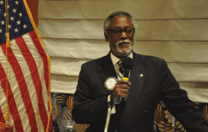 John Lee delivers Martin Luther King invocation.