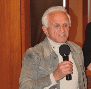 Jerry Engel tells birthday joke.