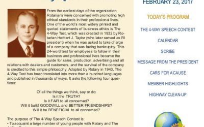 The Wheel for February 23, 2017