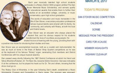 The Wheel for March 9, 2017