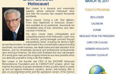 The Wheel for March 16, 2017