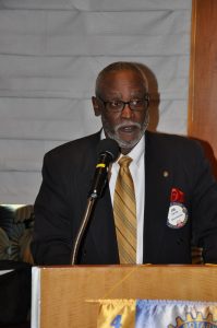 Joe delivers the invocation