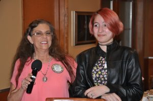 Karen Whisenhunt + granddaughter