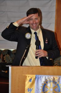 President Dave Thorson ready to start the meeting