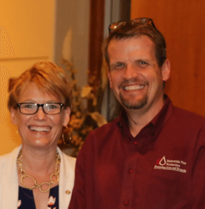 Rob and Sarah Brown announced the upcoming highway clean up.