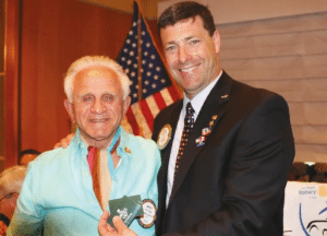 Jerry Engel walks away with the Lawry Bucks.