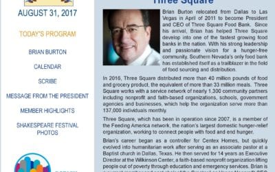 The Wheel for August 31, 2017