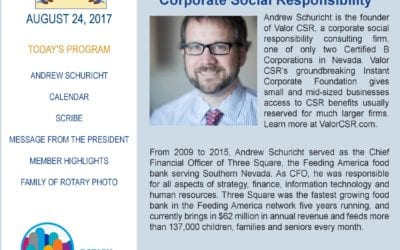 The Wheel for August 24, 2017