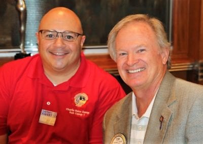 PP Tom Krob introduced the new Executive director Mike Marchese of the Las Vegas Area Boy Scouts of America.