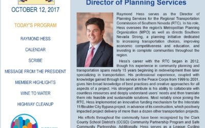 The Wheel for October 12, 2017