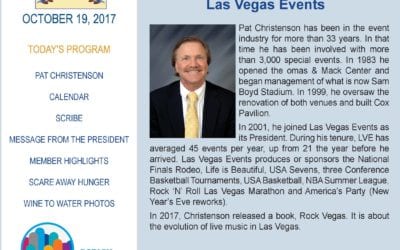 The Wheel for October 19, 2017