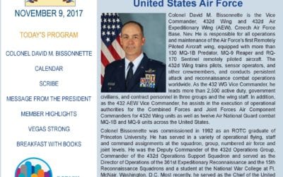 The Wheel for November 9, 2017