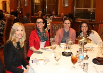 Katie Decker enjoyed lunch with a few of her outstanding staff.