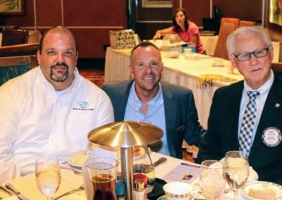 At President Michael's table was Dr. Walt Rulffes, the President and CEO of the Boys and Girls Clubs of Nevada Andy Bischel and his Development Director Clay Buck.