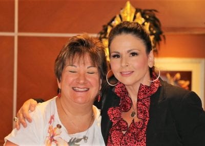 Our Sergeant At Arms was Jennifer Lier the President of National Keynote Speakers. She joined Deb Granda for a picture.