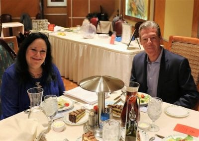 At president Jim’s head table was our speaker Roy Kaiser and Cindy Fox of the Nevada Ballet.