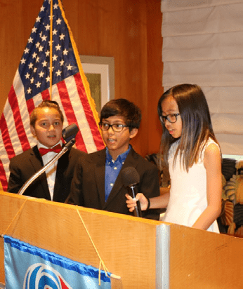 Last Week’s meeting was presented by the Kideract Students from Bracken Elementary. They opened the meeting, gave the invocation, song and the pledge of allegiance. And performed the duties of the Greeters and Sargent At Arms. What a professional job they did.