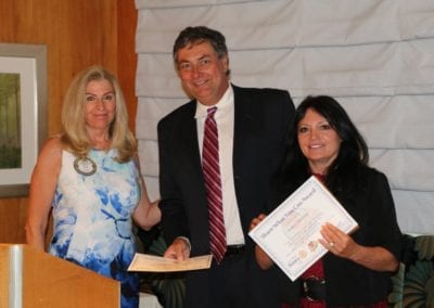 President Jackie presented our speakers from the Holley Driggs Law Firm with our share what you can award.
