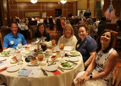 What a shot…..Five past presidents sitting together…Russ, Kathy, Katy, Sharon and Ginger.