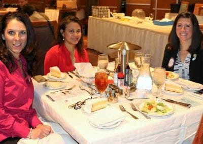 At President Jackie’s head table were Rosalee Hedrick, Jimmelle Siarot and our speaker Sarah Robinson.