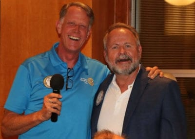 PP’s Russ Swain and Randy Donald pose for a pic.