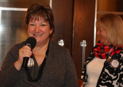 Deb Granda and our Sergeant at Arms Rose Falocco gave an update on our holiday party.