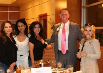PP Russ Swain introduced his friend and her friends from Phoenix…..Greedy.. one girlfriend is not enough.