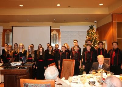 2019 was closed out by The Somerset Academy Sky Pointe choir. They were fantastic.