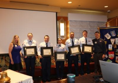 Our fourth quarter Nellis and Creech Airmen were recognized with our Wetzel Awards.