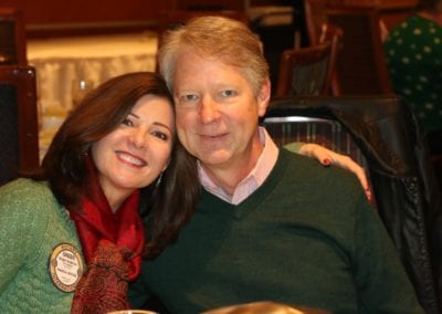 PP Ginger Anderson was joined by her husband Dan for lunch.