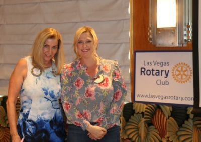 President Jackie named Carey Grohs as Rotarian of the Month.