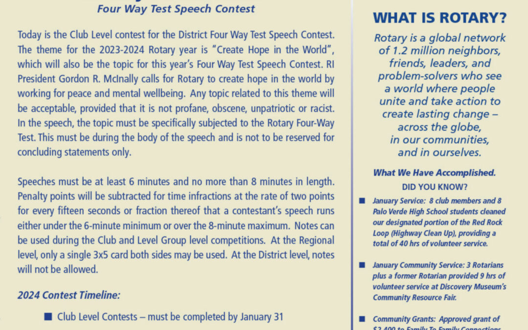 The Wheel for February 1, 2024