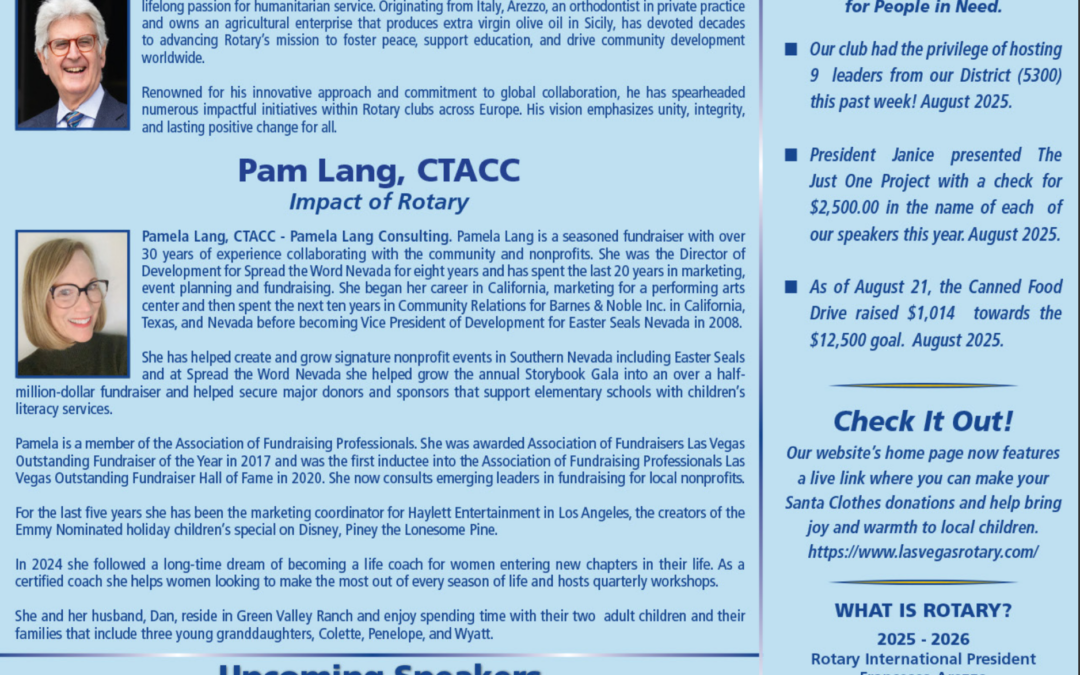 The Wheel for August 28, 2025