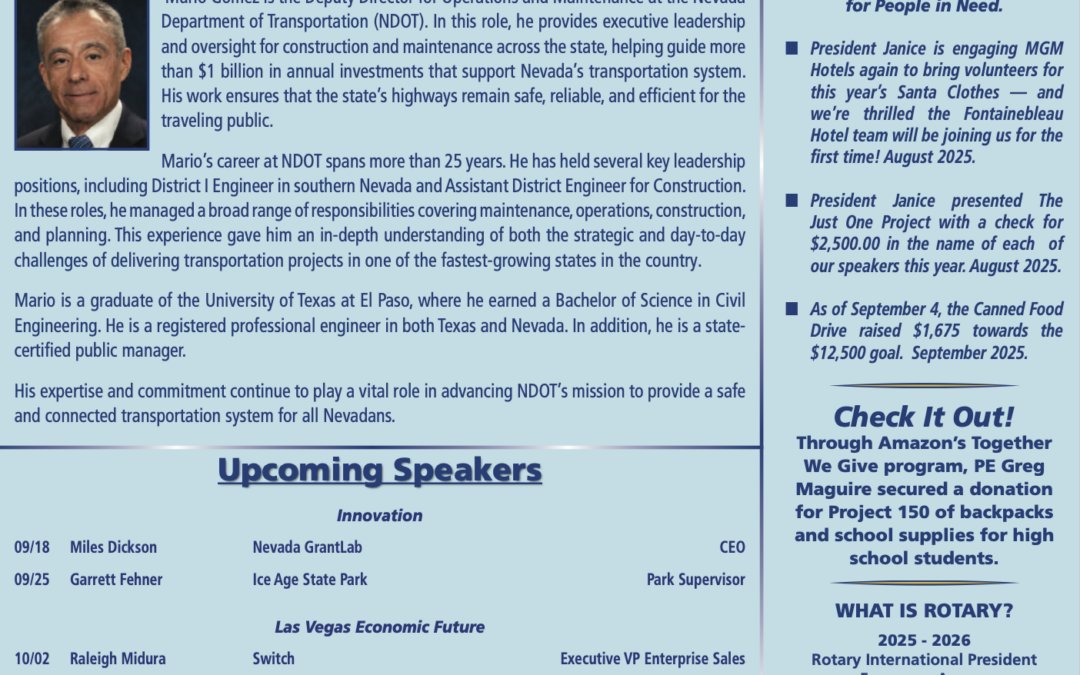 The Wheel for September 11, 2025