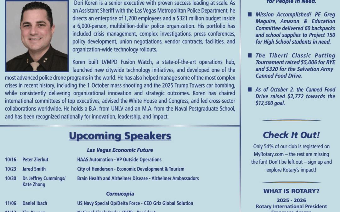 The Wheel for October 9, 2025