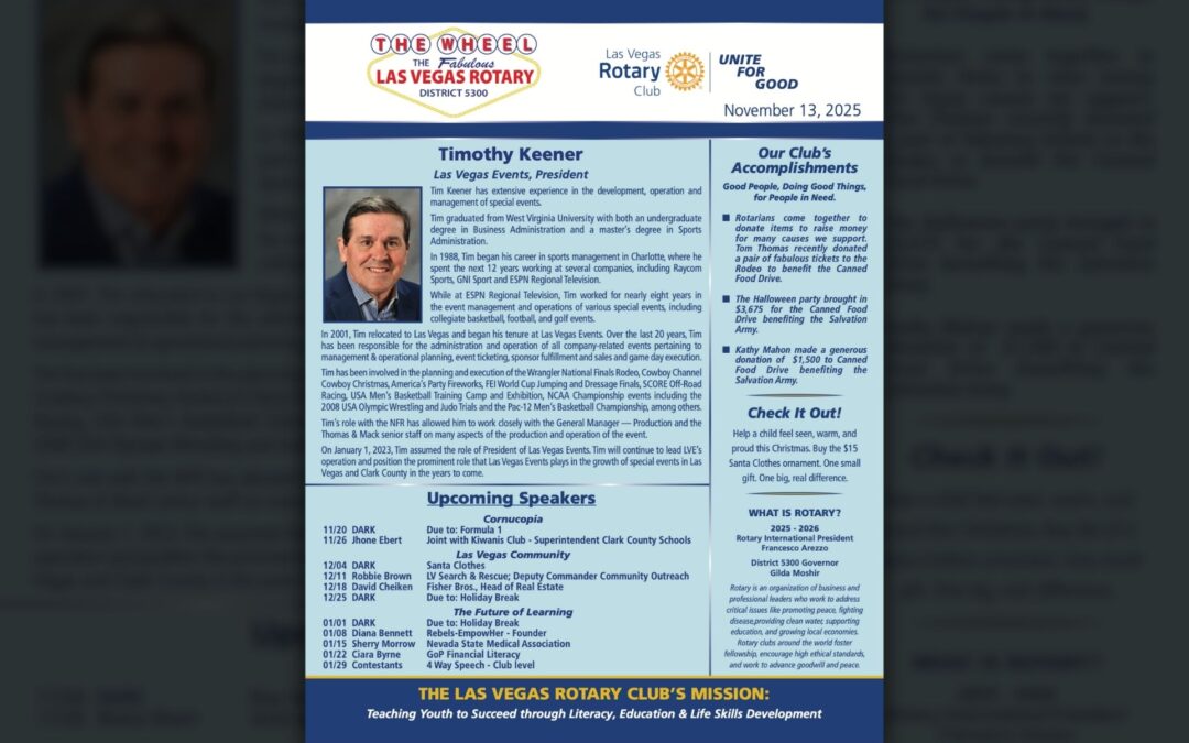 The Wheel for November 13, 2025